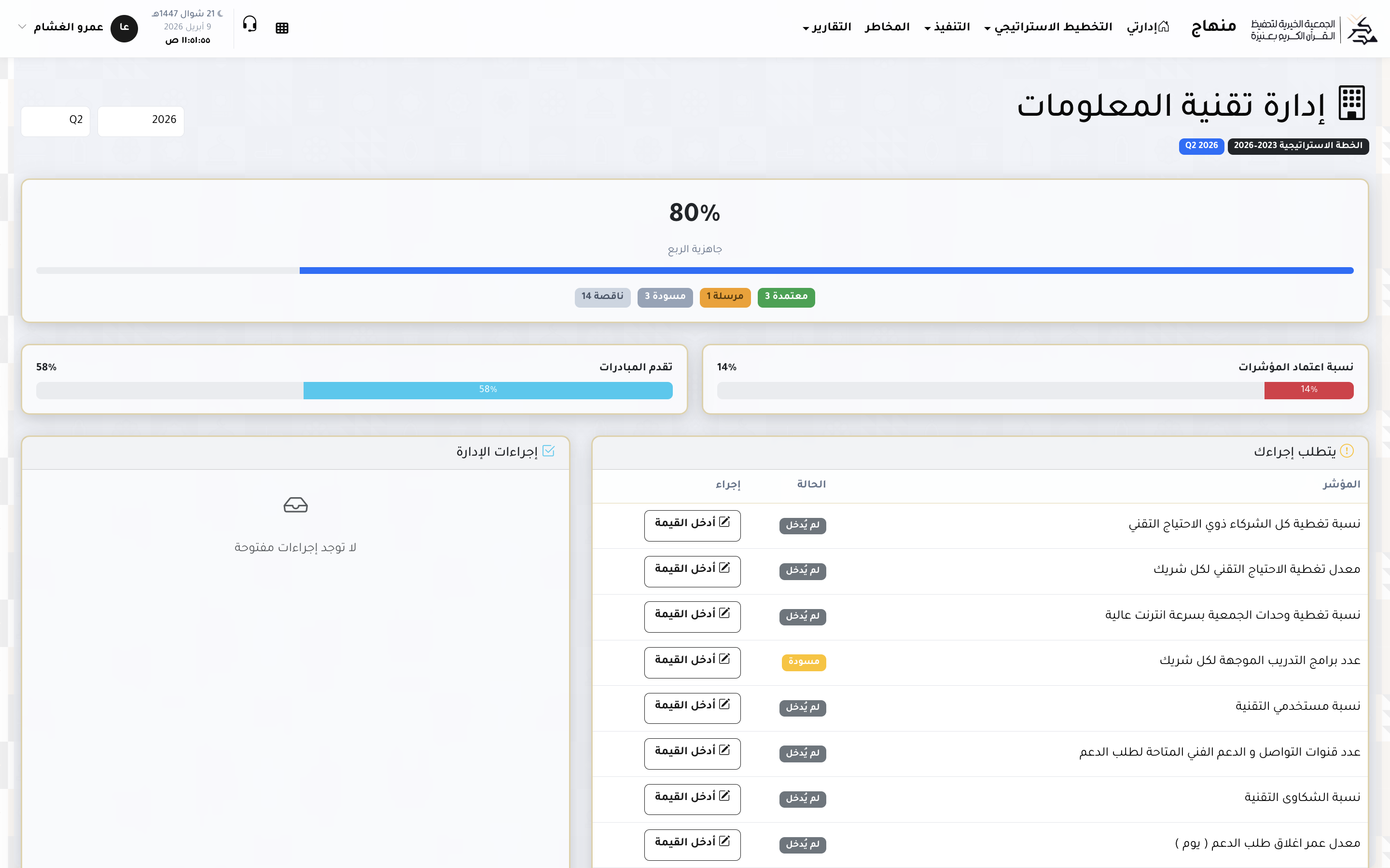 نظام المنهاج